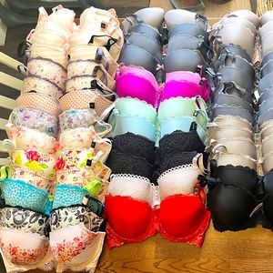 34 DD Victoria's Secret Dream Angel Lined Demi Bras